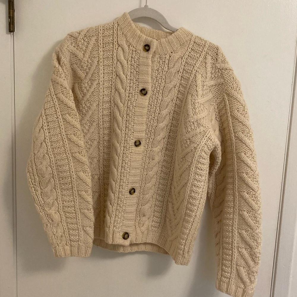 Irish wool sweater | jcrew